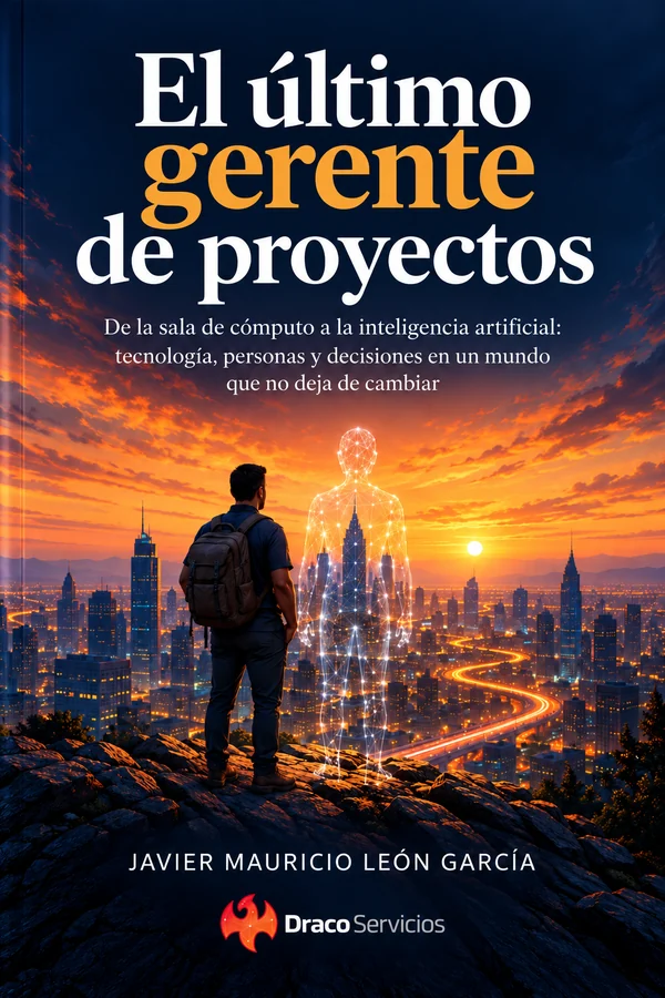 Portada del libro El último gerente de proyectos, de Javier Mauricio León García