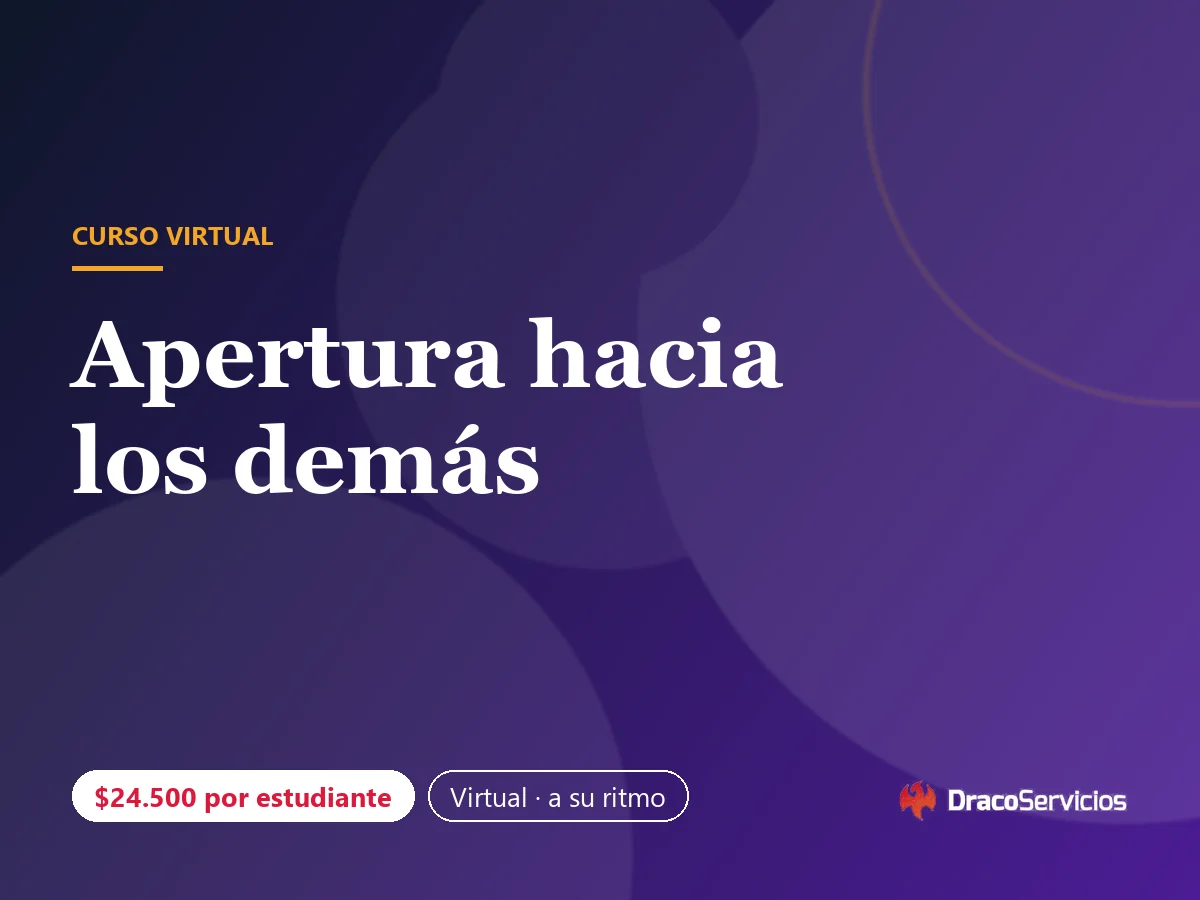 Apertura hacia los demás
