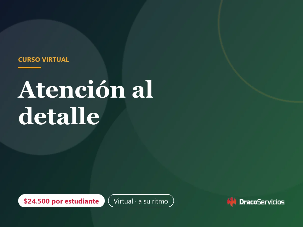 Atención al detalle