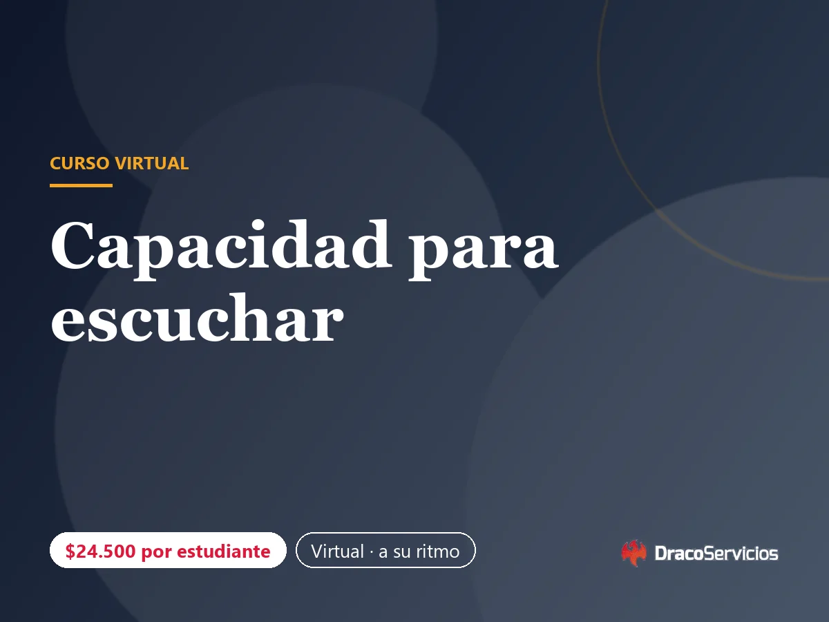 Capacidad para escuchar